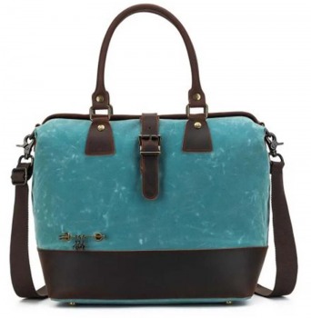 DELLA Q Satchel - Teal -