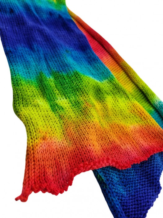 Sock Blank, double knit "Rainbow"