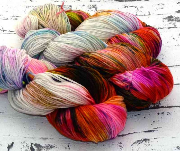 Kuschelsockenwolle Hightwist, 6fach 150g "Tiger" (Atelier Zitron)