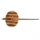 Handspindel, Kopfspindel aus Holz 45g