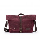 DELLA Q Roll Top Tasche - Bordeaux